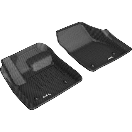 3D Maxpider Land Rover Range Rover Evoque Floor Liners for 2020-2020 Kagu Black R1 L1LR02711509